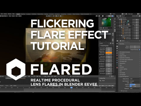 Flickering Lens Flare Tutorial