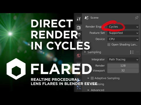 lens flare cycles