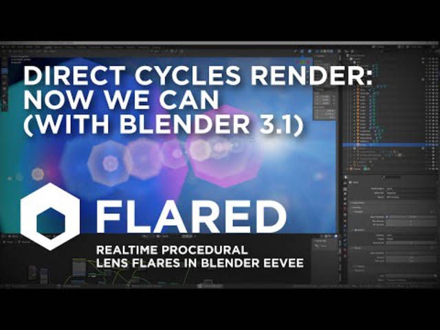 lens flare in cycles