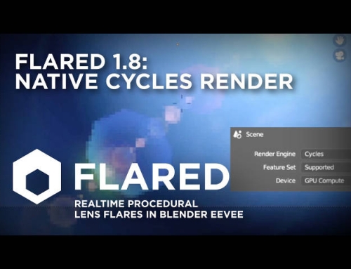 Flared 1.8: Native Cycles Render