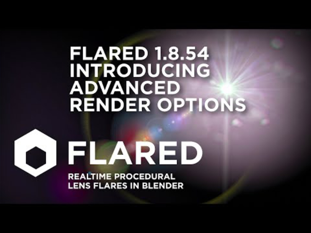 lens flare render option