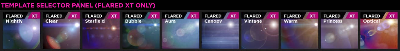Flared Lens Flare XT Flared Lens Flare XT