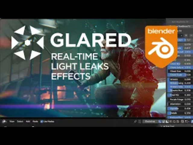 Glared Light Fx Blender